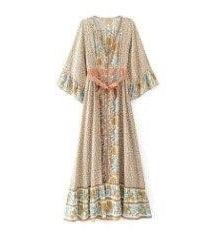 Robe bohème chic automne 2018