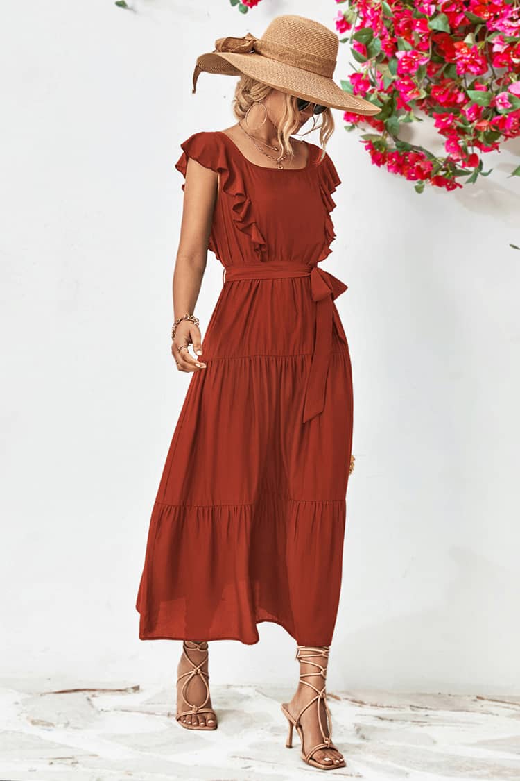 Robe Champêtre Chic <br> Couleur Automne