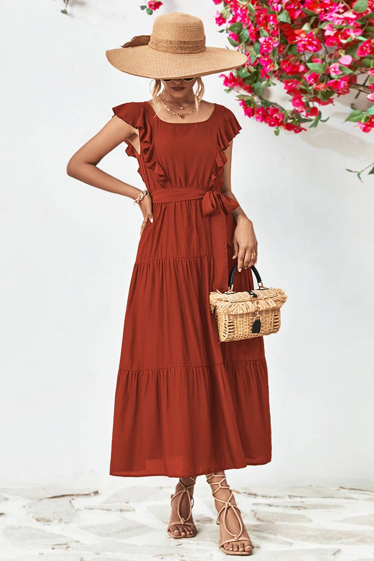 Robe Champêtre Chic <br> Couleur Automne