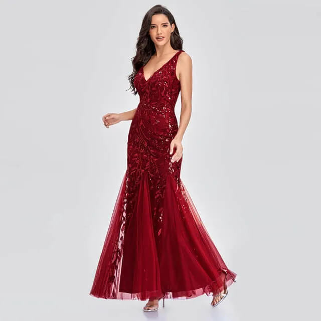 Robe de Bal de Promo Rouge