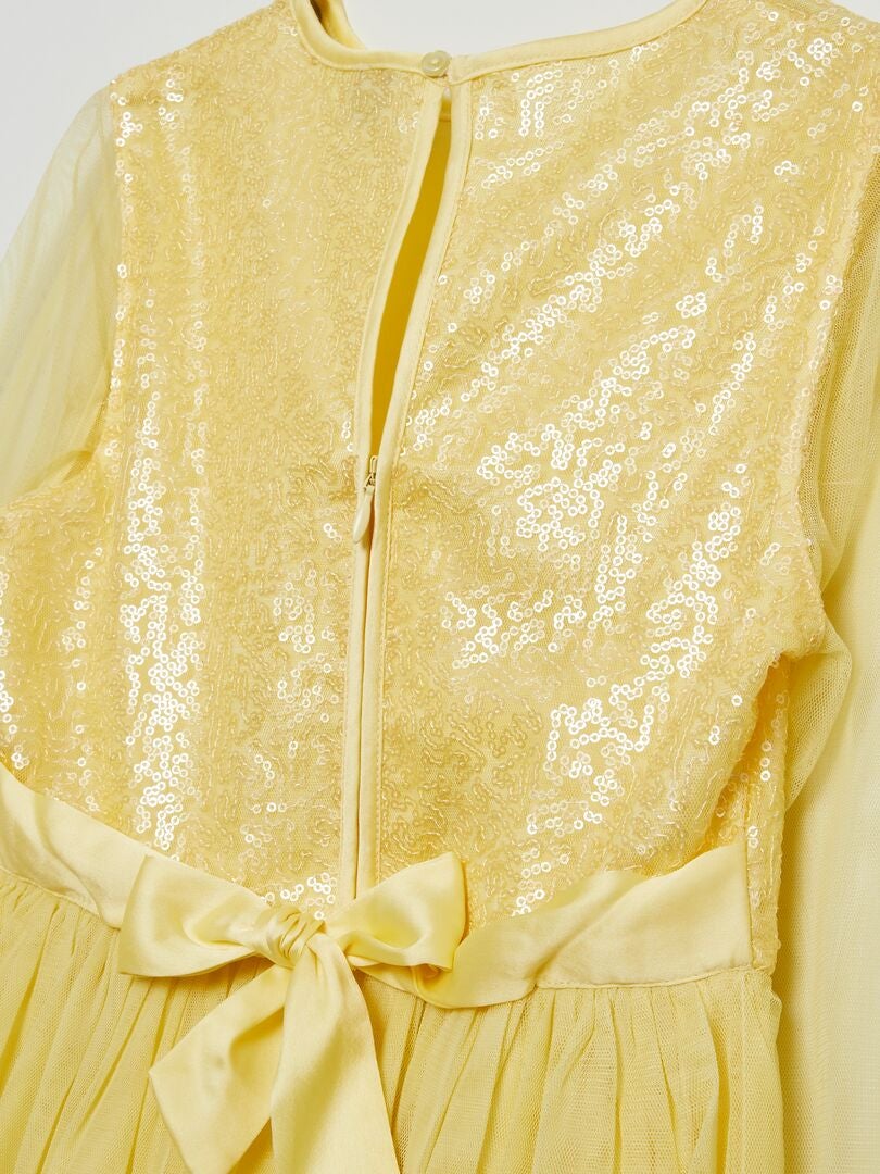 Robe de cérémonie - Jaune