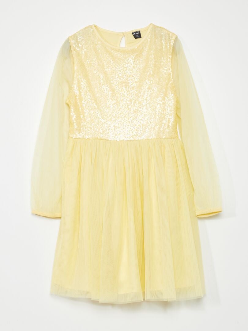 Robe de cérémonie - Jaune