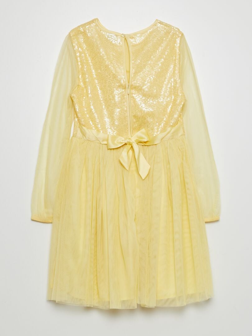 Robe de cérémonie - Jaune