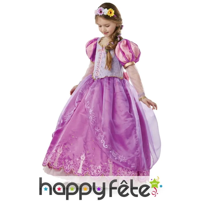 Robe de la Princesse Raiponce enfant, Collector