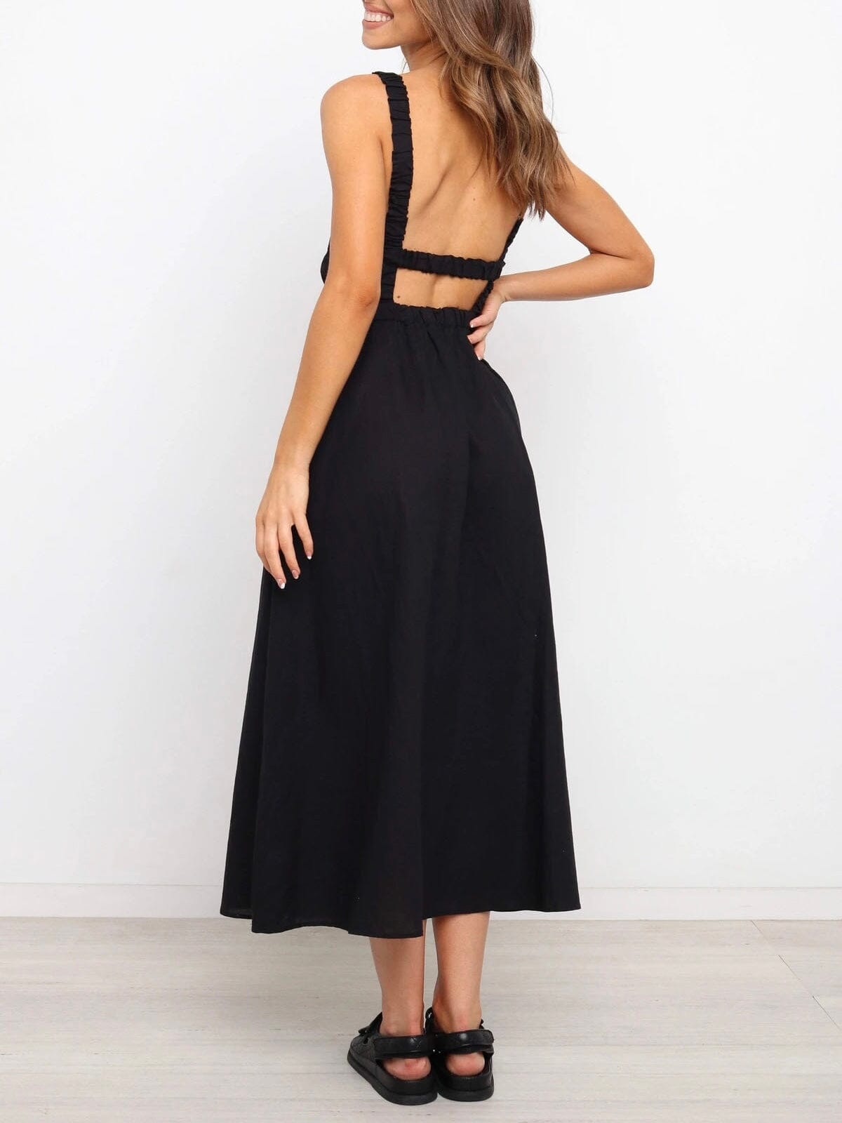 Robe Dos Nu Longue - Elena