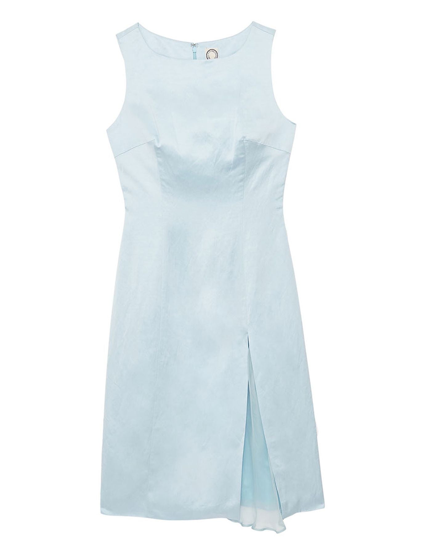 Robe Ginette bleu-ardoise