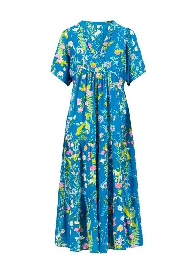 Robe midi imprimée Blutsgeschwister