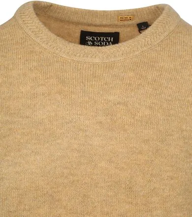 Scotch and Soda Pull-over Soft Knit Beige 178819-260 command