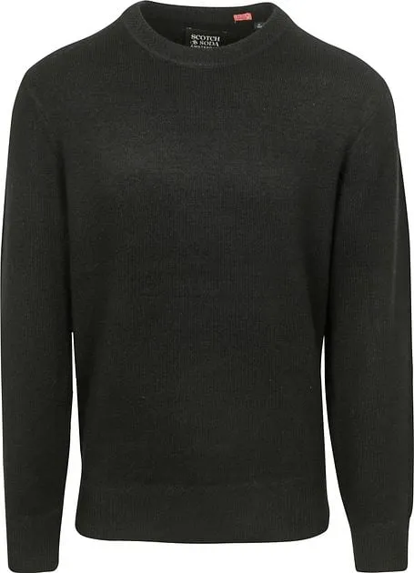 Scotch and Soda Pull-over Soft Knit Noir 178819-001 commande