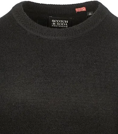 Scotch and Soda Pull-over Soft Knit Noir 178819-001 commande