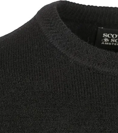 Scotch and Soda Pull-over Soft Knit Noir 178819-001 commande