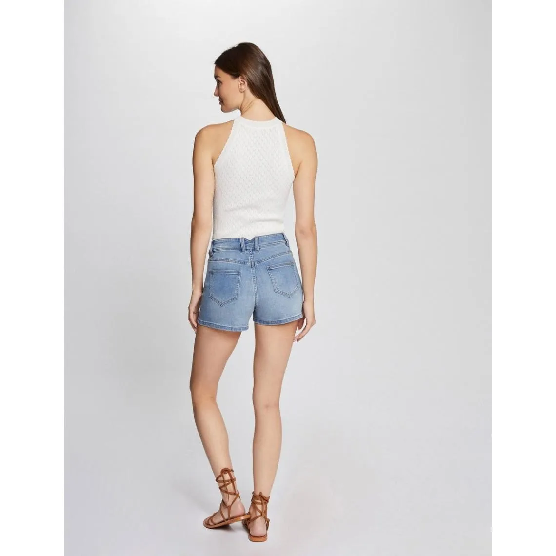 Short en jean détails zippés | 3 Suisses