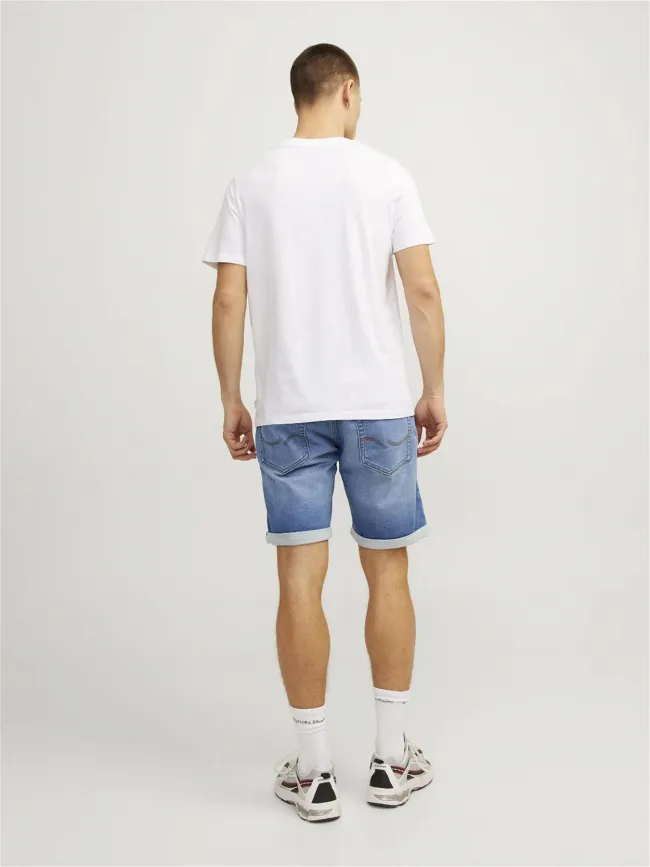 Short en jean rick icon ge 709 bleu homme - Jack & Jones | wimod