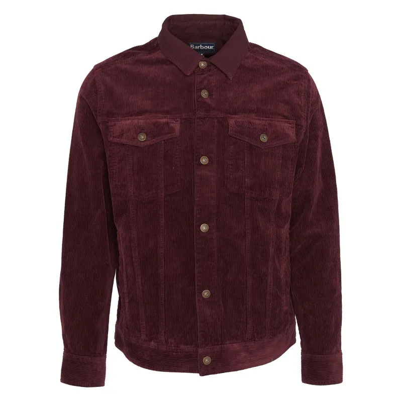 Surchemise en Velours Barbour