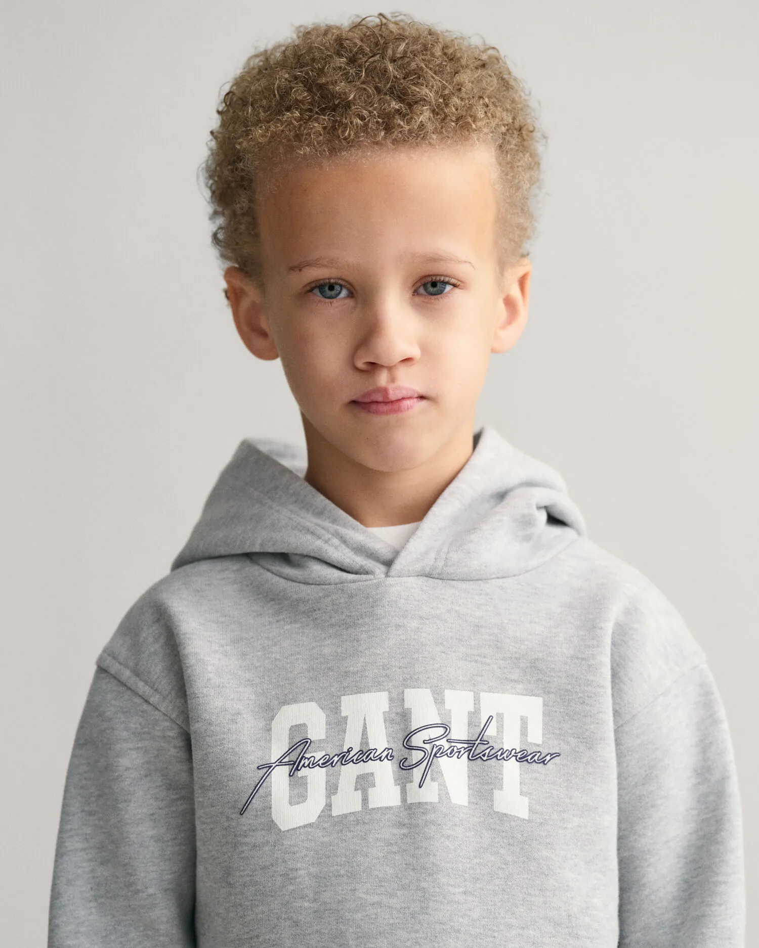 Sweat à capuche GANT Arch Script Kids