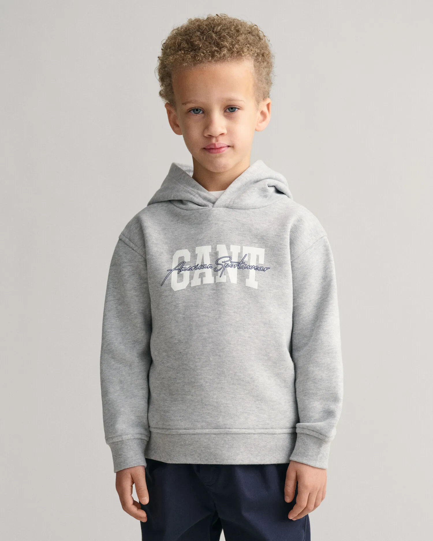 Sweat à capuche GANT Arch Script Kids