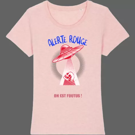 T-shirt Alerte Rouge OVNI