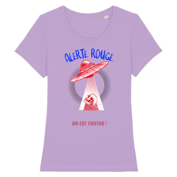 T-shirt Alerte Rouge OVNI