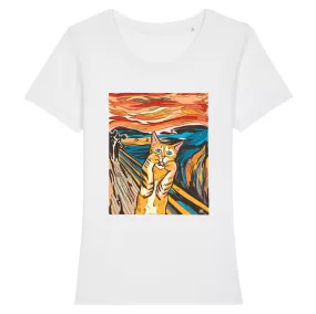 T-Shirt femme - CAT MUNCHSCREAM