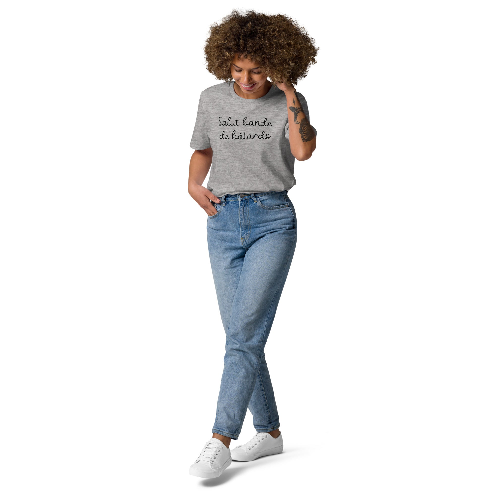 T-shirt femme en coton biologique