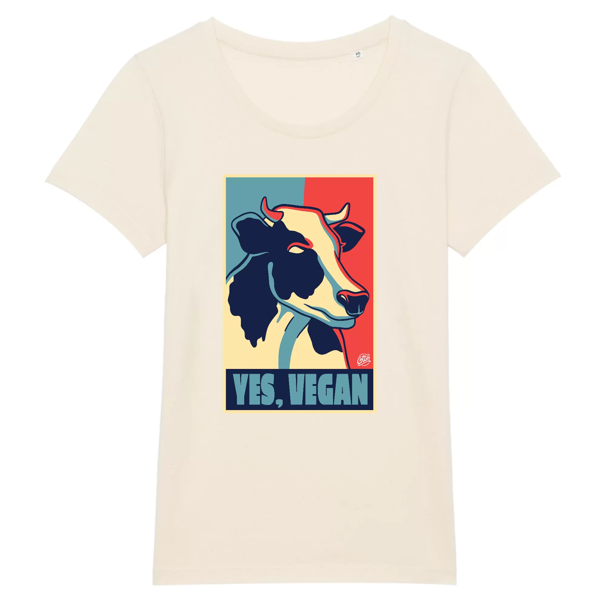 T-Shirt femme - YES, VEGAN