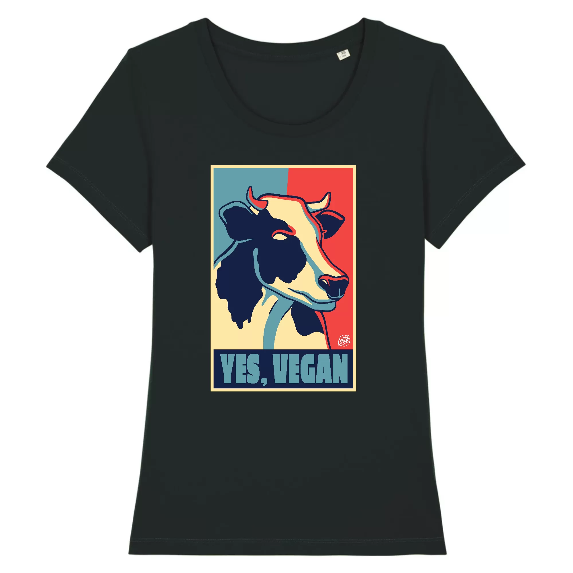 T-Shirt femme - YES, VEGAN