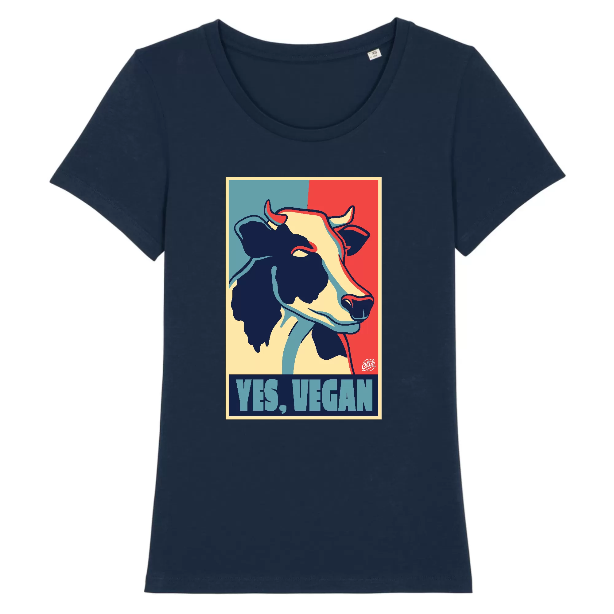 T-Shirt femme - YES, VEGAN