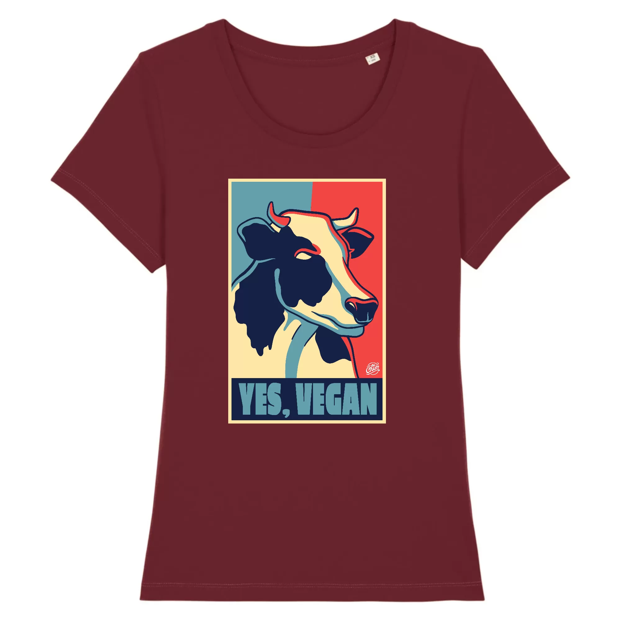 T-Shirt femme - YES, VEGAN