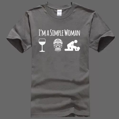 T-shirt I'm a simple woman