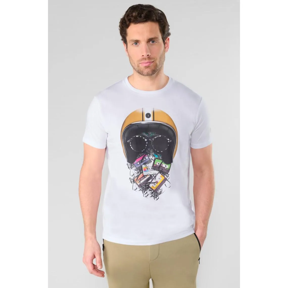 Tee-Shirt LEBRON blanc Quin en coton | 3 Suisses