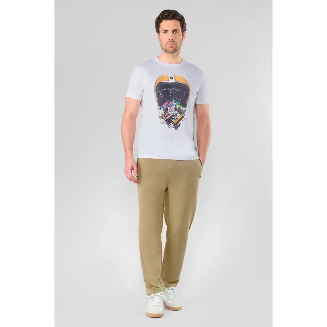 Tee-Shirt LEBRON blanc Quin en coton | 3 Suisses