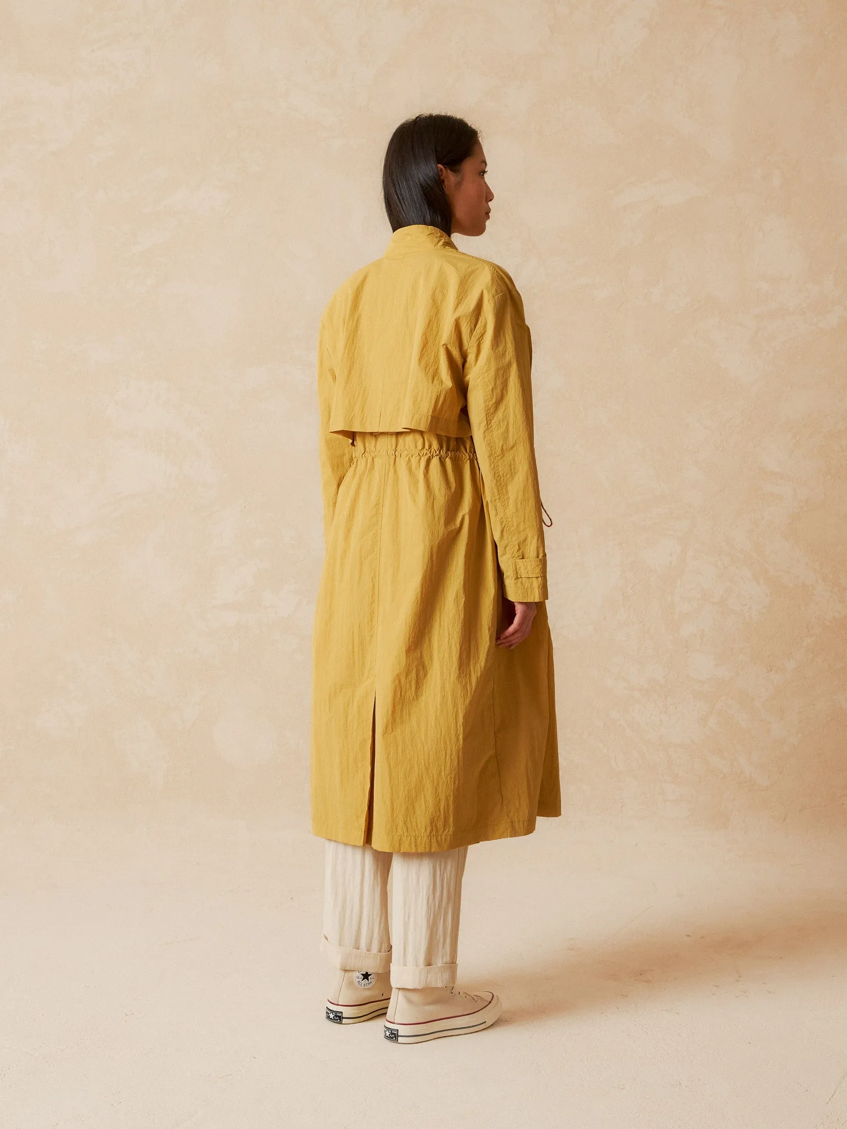 TRENCH-COAT 3/4 RÉGLABLE