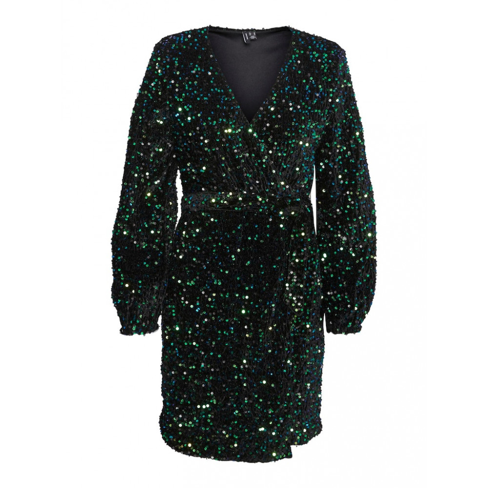 Vero Moda Robe Bella 10298493 vert du XS au XL