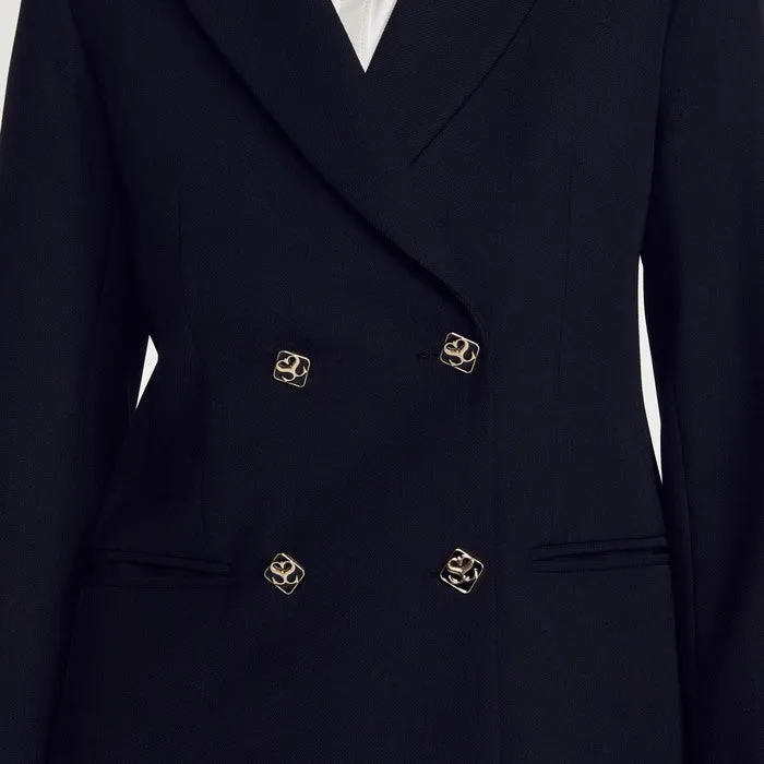 Veste de tailleur à double boutonnage