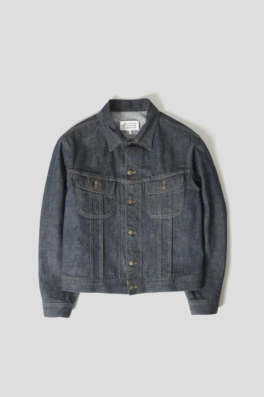 VESTE EN JEAN NOIR DENIM