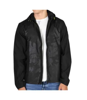 Veste Noire Homme Hackett Pro print