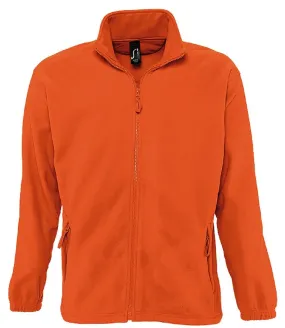 Veste polaire zip intégral - 55000 - orange 