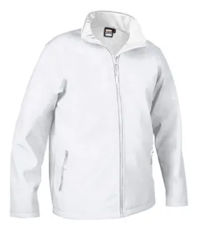 Veste softshell - Homme - REF HORIZON - blanc