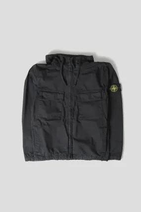 VESTE SUPIMA COTTON TWILL STRECH-TC NOIR