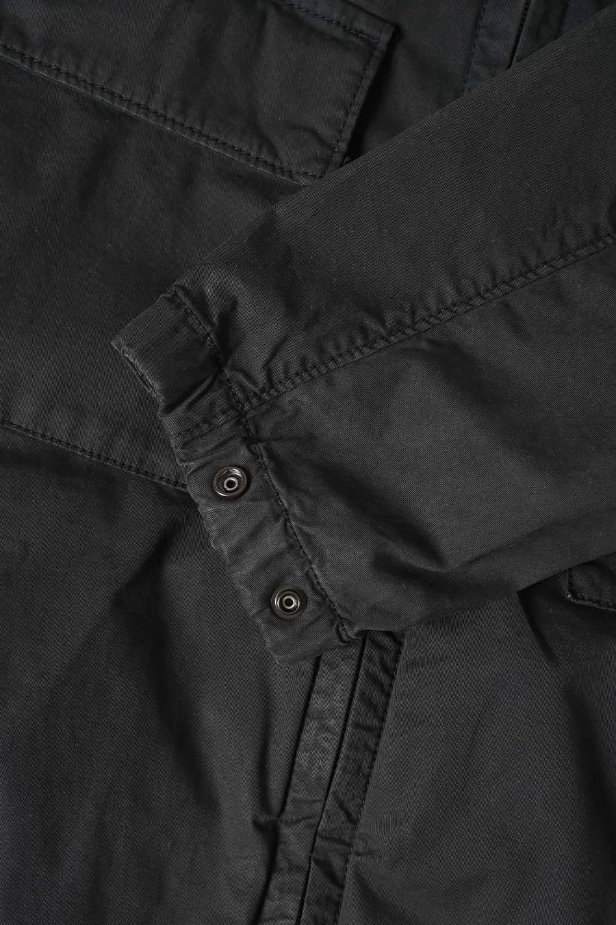 VESTE SUPIMA COTTON TWILL STRECH-TC NOIR