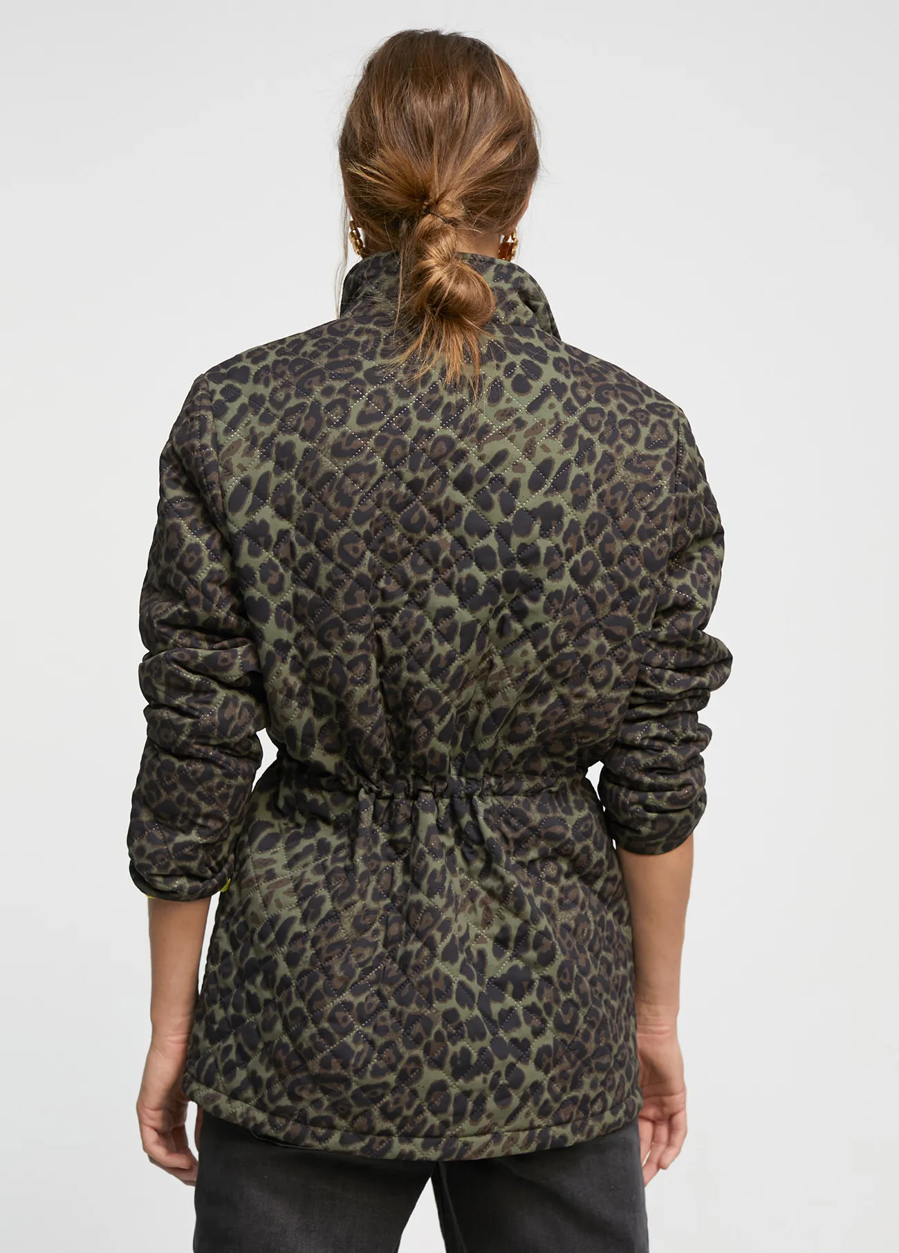 Veste à motif imprimé animal