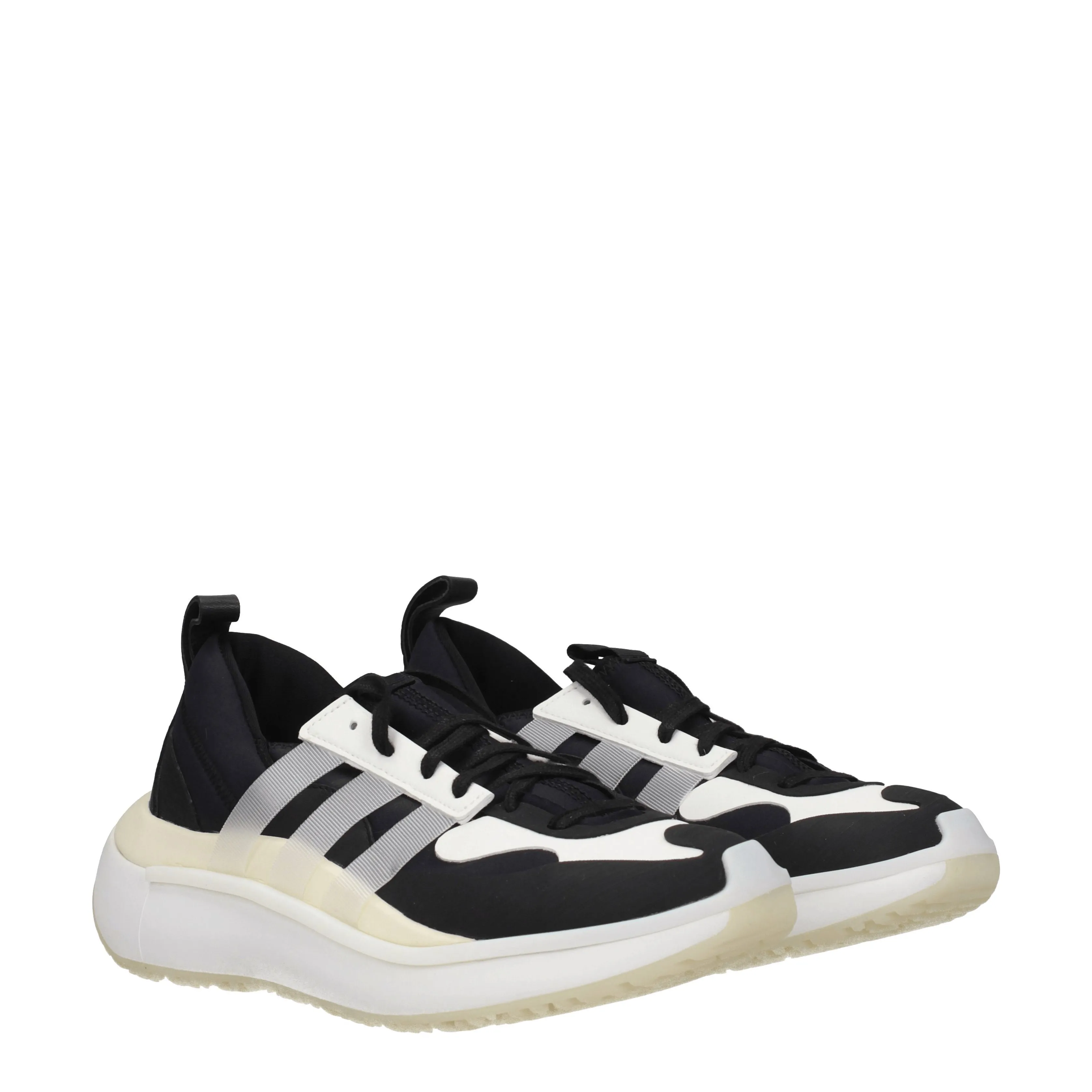 Y3 yamamoto baskets qisan femmes tissu noir