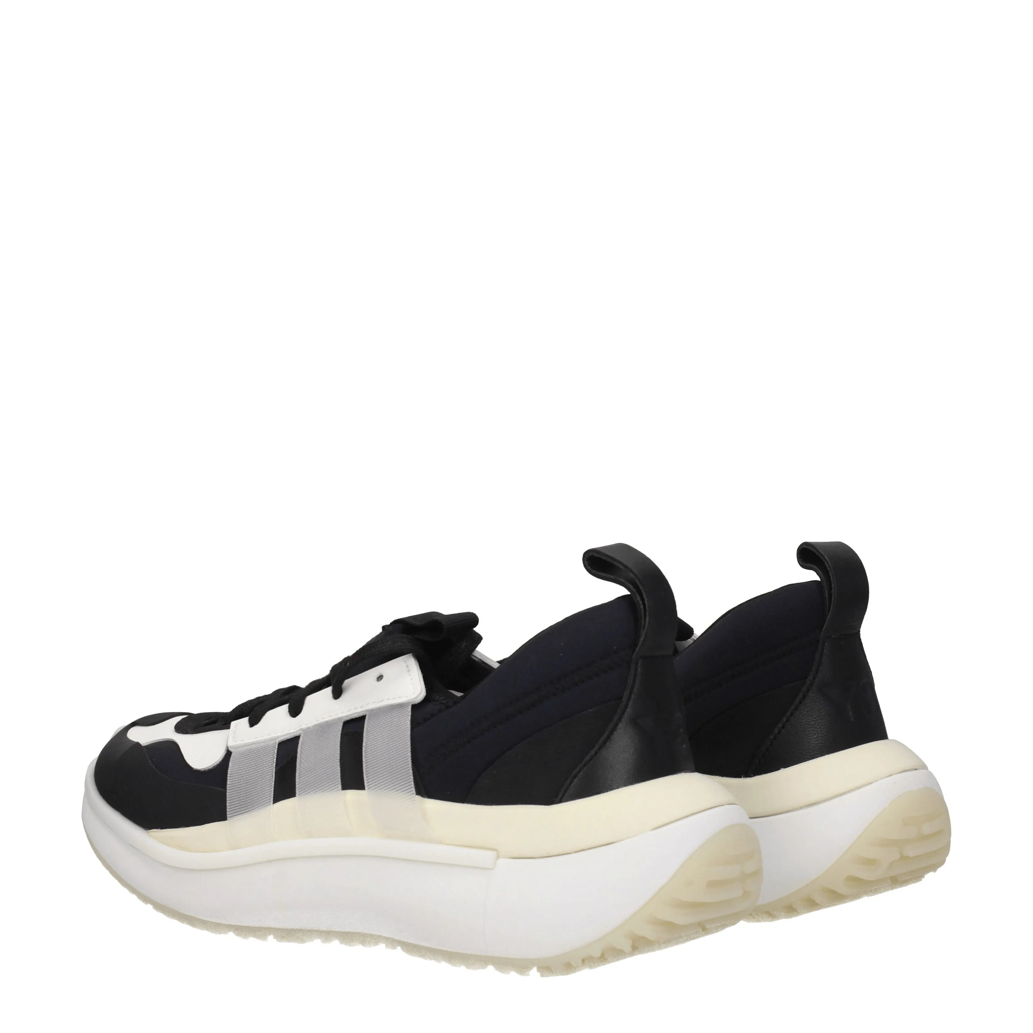 Y3 yamamoto baskets qisan femmes tissu noir