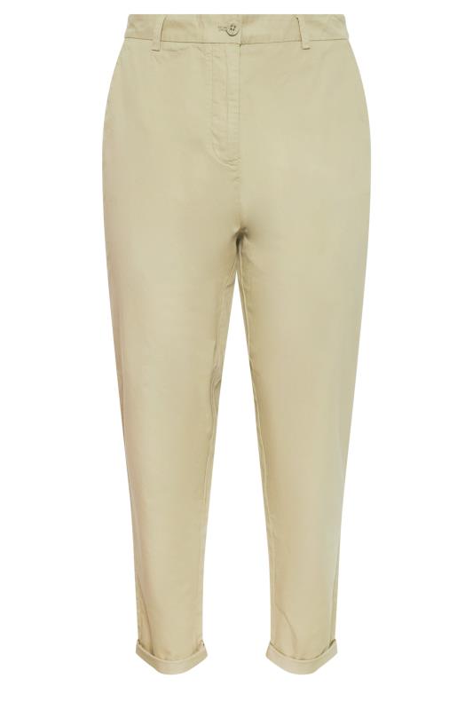 YOURS - Pantalon Chino Beige Coupe Droite