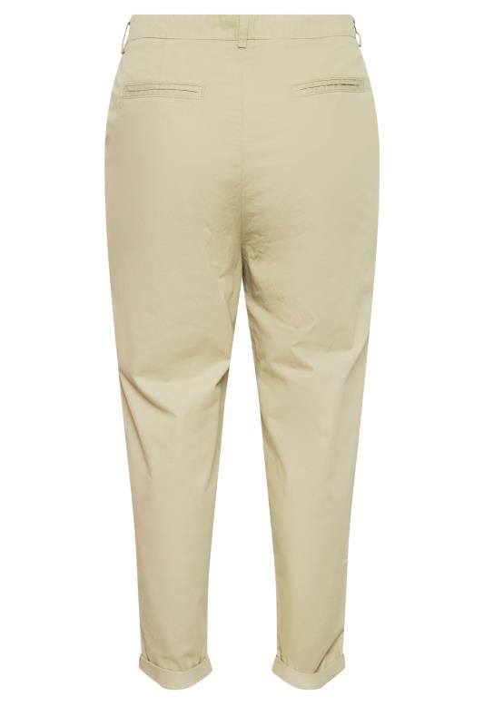 YOURS - Pantalon Chino Beige Coupe Droite